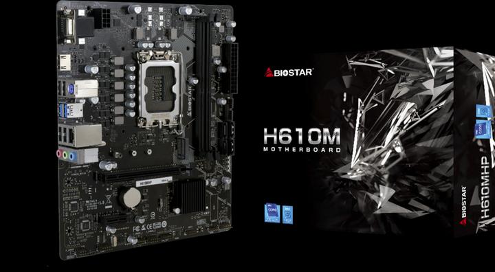 Image du produit Biostar Płyta główna H610MHP 2.0 (LGA 1700, Intel H610, mATX)