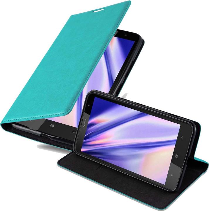 Actual product image Cadorabo Book Invisible Magnet Cover (Nokia Lumia 1320)