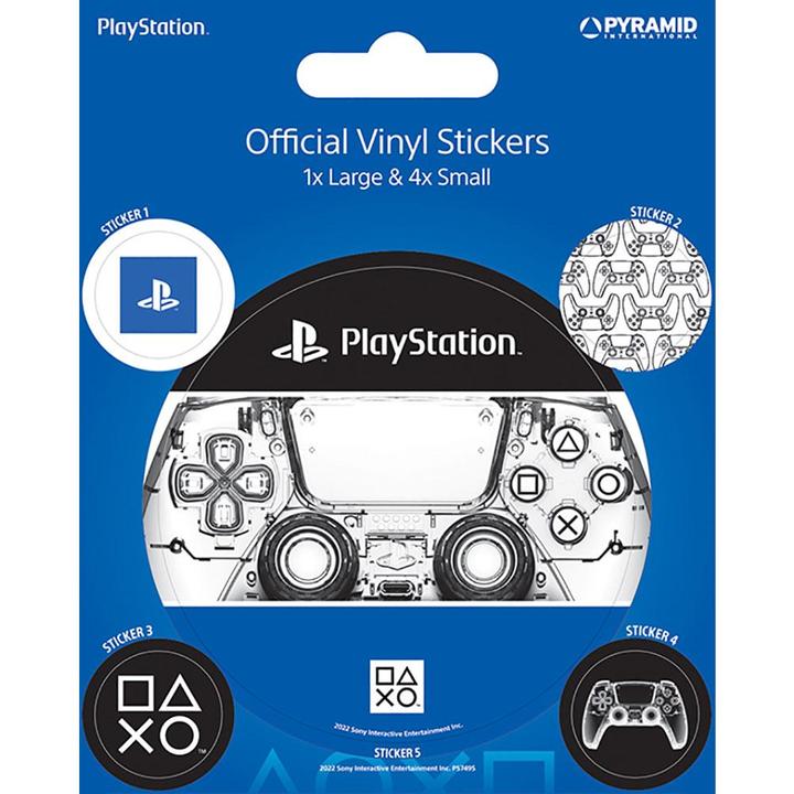 Actual product image Sony Vinyl sticker 5-pack