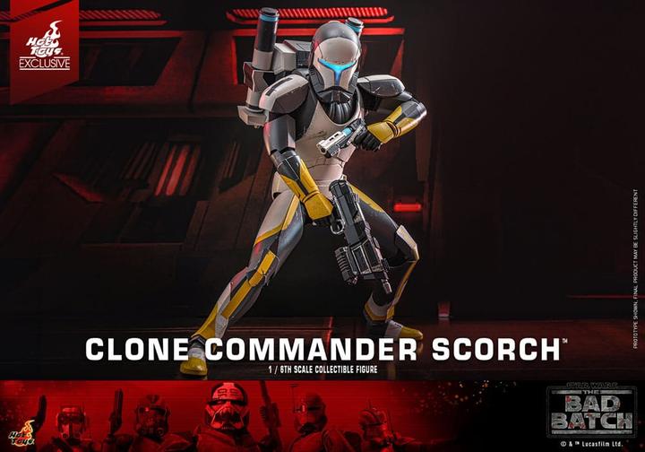 Produktbild Hot Toys Star Wars - The Bad Batch Clone Commando Scorch Exclusive Actionfigur