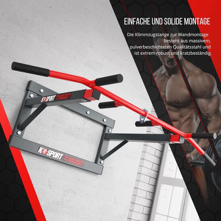 Actual product image K-Sport Pull-up bar with pull-up bar, 3 handles