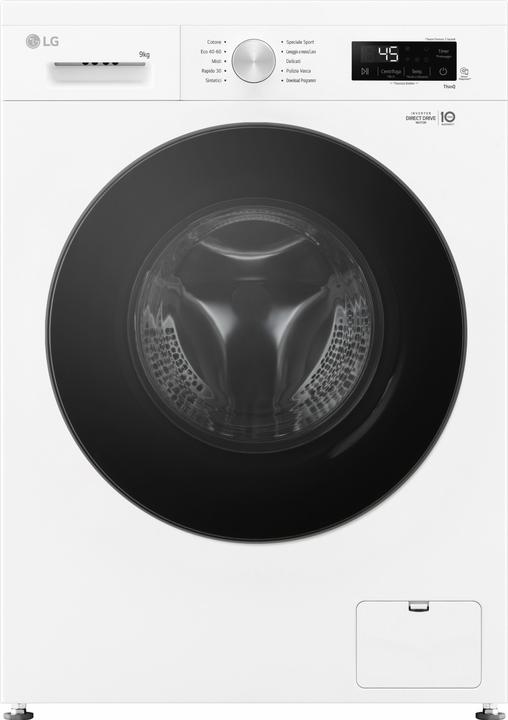 Actual product image LG F4NX1009NWB Washing machine 9 Kg Class A (9 kg, Left)