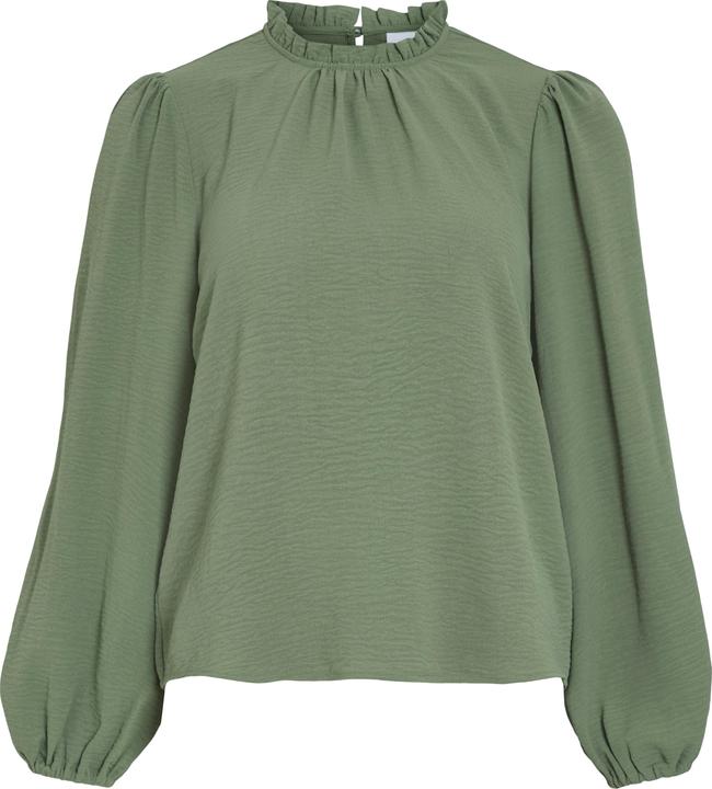 Actual product image Vila High Neck Top with Long Sleeves (44)