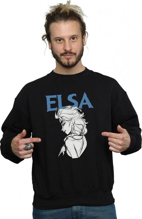 Produktbild Disney Frozen Elsa Profile Sketch Sweatshirt (M)