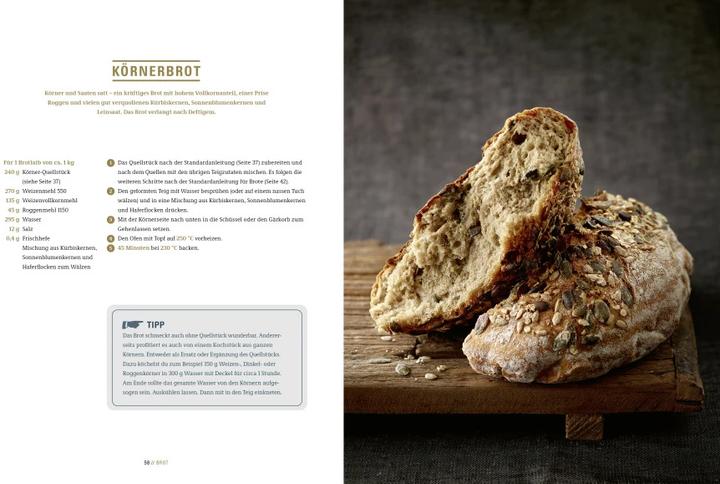Actual product image Brot backen in Perfektion (German, Lutz Geissler, 2016)