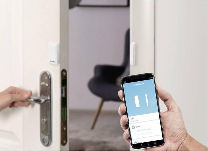 Actual product image Sygonix SY-6052184 Door contact, window contact White