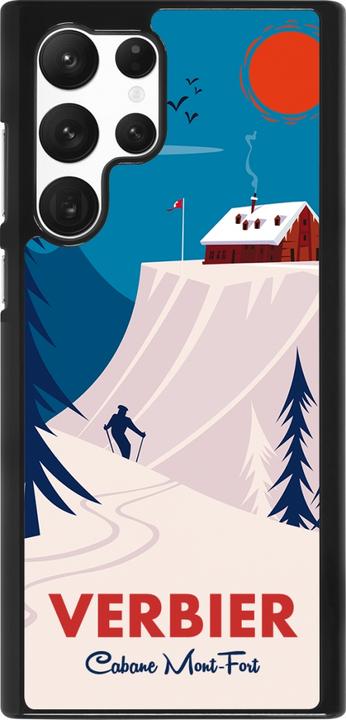 Produktbild PhoneLook Hülle Verbier Cabane Mont-Fort (Samsung Galaxy S22 Ultra)