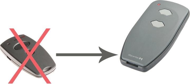 Produktbild Marantec Handsender Digital 382 (Handsender)
