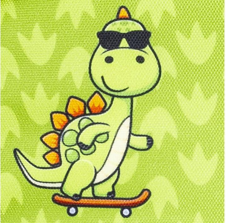Produktbild Funki Kinderrucksack A4+ Skaterdino 6025.010 35x26x17cm