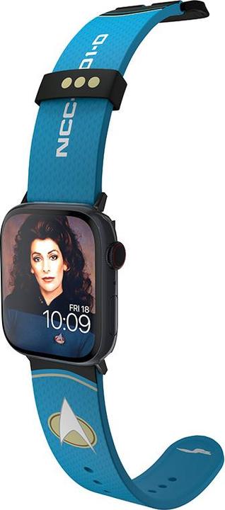 Image du produit Moby Fox Star Trek NG bracelet pour smartwatch Starfleet Sciences (Acier inoxydable, Silicone)