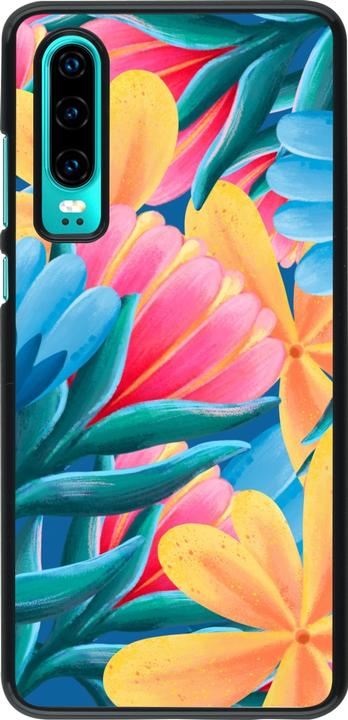 Produktbild PhoneLook Hülle Spring 23 colorful flowers (Huawei P30)