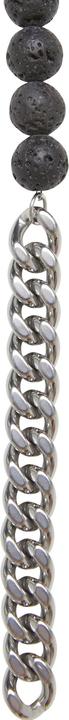 Produktbild Karl Kani KK Retro Kani Lavapearl Bracelet - 186101 (100% Stahl)