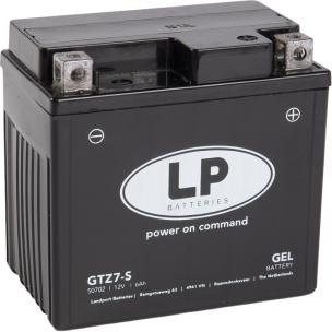 Immagine prodotto Landport Batteria per moto GEL GTZ7-S 12V 6Ah (12 V, 6 Ah, 70 A)