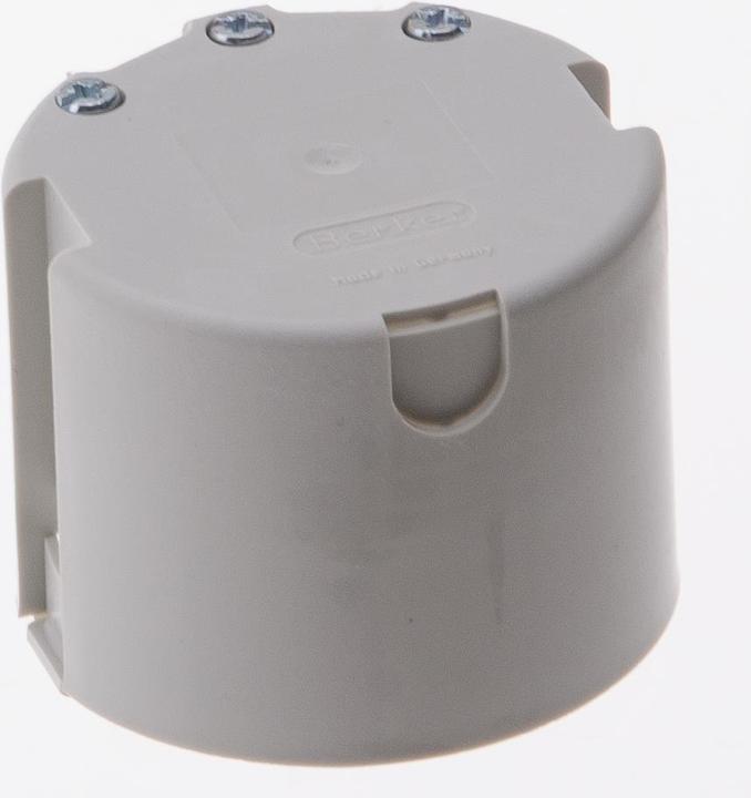 Produktbild Berker Integro Einlassdose Grösse 1 grau mit Doppelzugentlastung