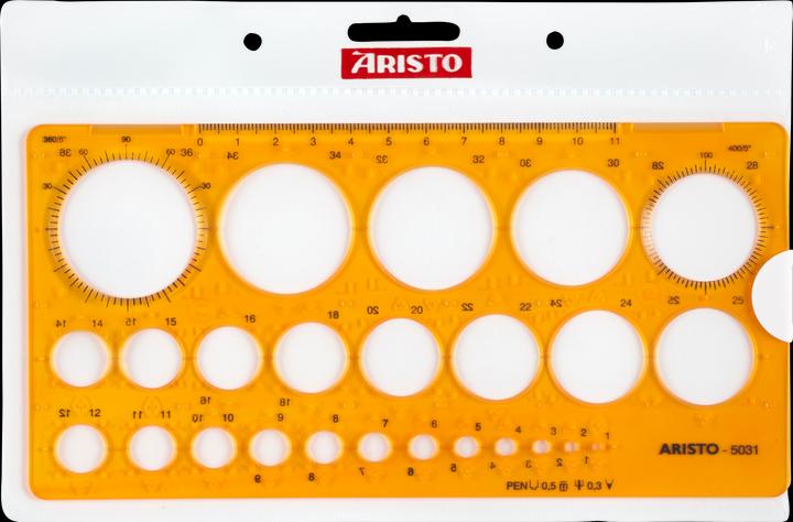 Actual product image Aristo Circle template (20 cm)