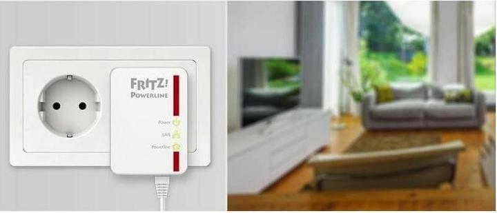 Actual product image AVM FRITZ!Powerline 510E Set DE, 2 adapters (500 Mbit/s)