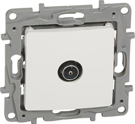 Image du produit Legrand NILOE TV 9.5 prise d'antenne, mâle blanc, terminal (764551) (Prise antenne)