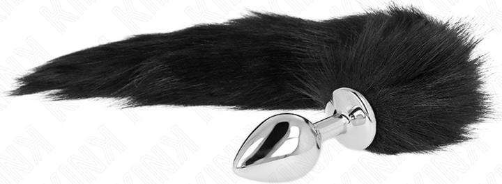 Produktbild Kink Anal Plug Grã–Sse M 8 X 3,5 cm Mit Kunststoffschwanz 40 cm Schwarz