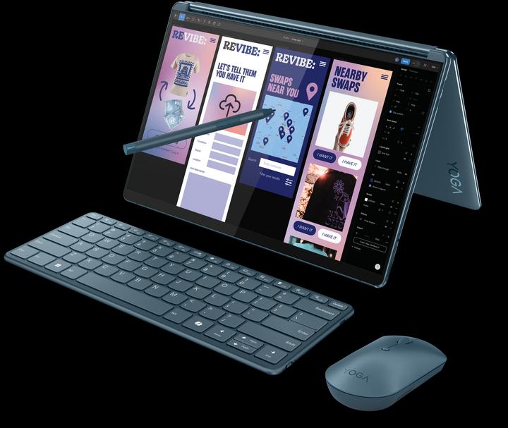 Image du produit Lenovo Yoga Book 9 (13.30", Intel Core Ultra 7 155U, 32 Go, 1000 Go, CH)
