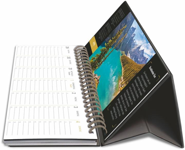 Actual product image Harenberg Naturparadiese Premium-Tischplaner 2026 - Wochenkalender mit 53 Fotografien (Hardcover, German)