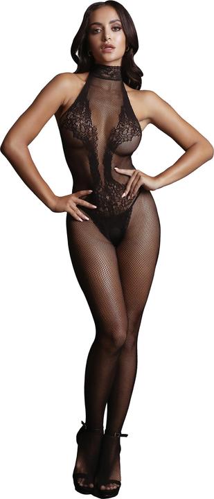 Image du produit Le Désir Body en résille et dentelle (Taille unique)