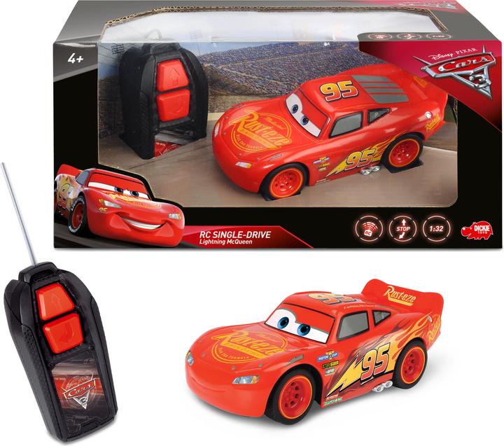 Actual product image Dickie Cars 3 Lightning McQueen