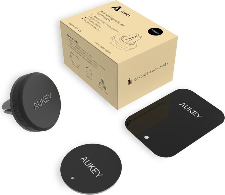 Actual product image Aukey HD-C5 Magnetic Air Vent Car Holder