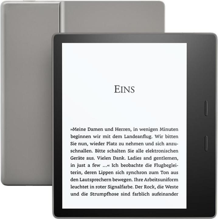 Image du produit Amazon Kindle Oasis (2017) (7", 8 Go, Graphite, Aluminium)