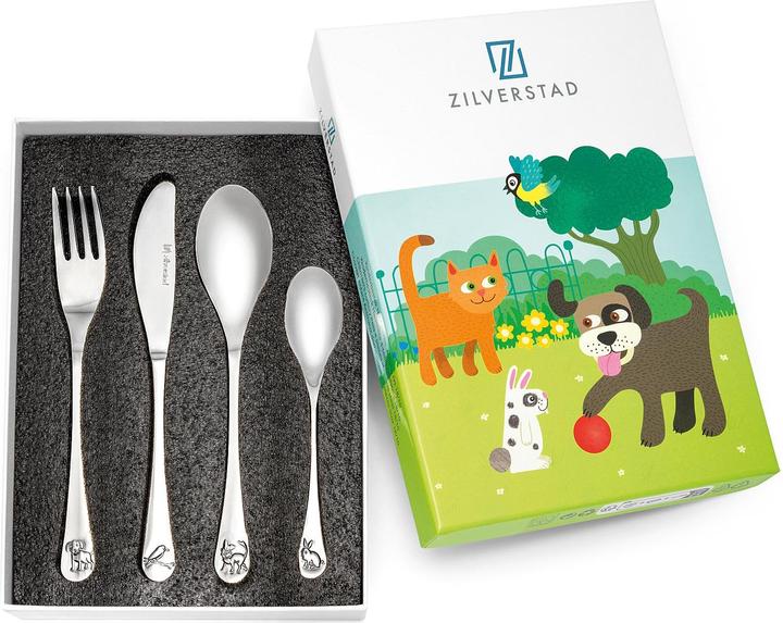 Immagine prodotto Zilverstad Posate per bambini 4 pezzi.