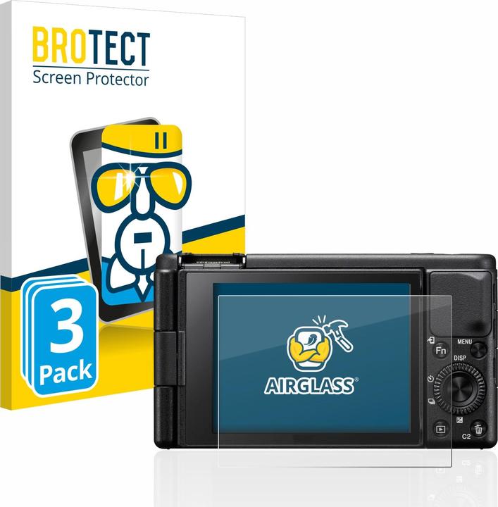 Produktbild BROTECT AirGlass Panzerglasfolie (Displayschutz, ZV-1)