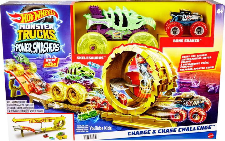 Actual product image Hot Wheels Monster Trucks Power Verfolgungsjagd