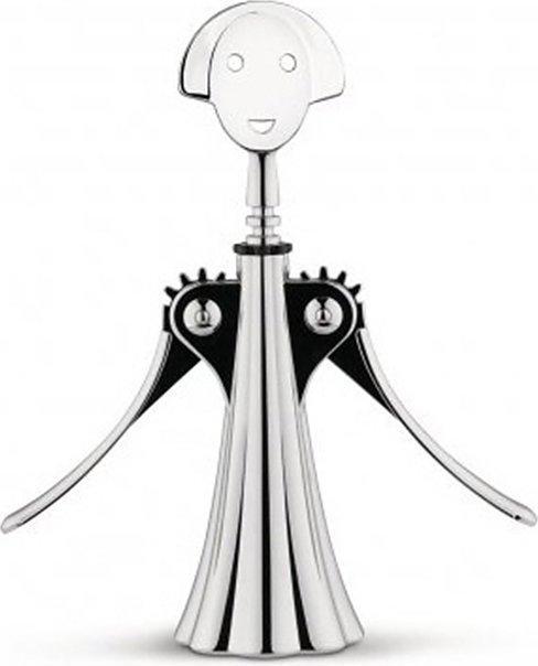 Produktbild Alessi Korkenzieher silberfarben (Flügelkorkenzieher)