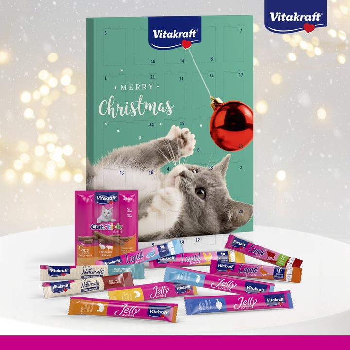 Produktbild Vitakraft Adventskalender für Katzen (Adult, Junior, 1 Stk., 363 g)