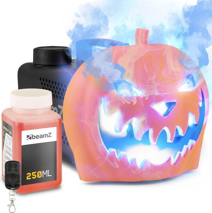 Image du produit BeamZ S553L Machine à fumée avec tête de citrouille