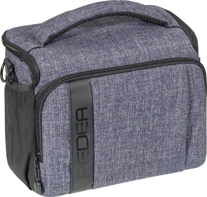 Produktbild Pedea Fashion grau Kompaktes Gehäuse Schwarz (Kamera Beutel)