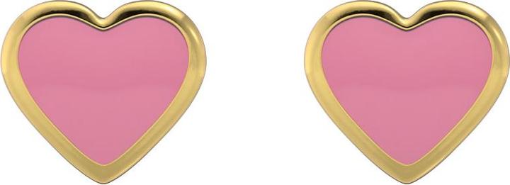 Produktbild Studex Sensitive Ohrstecker Herz Rosa (Edelstahl)