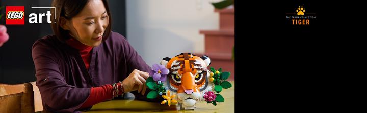 Produktbild LEGO Fauna Collection - Tiger (31217, LEGO Art)