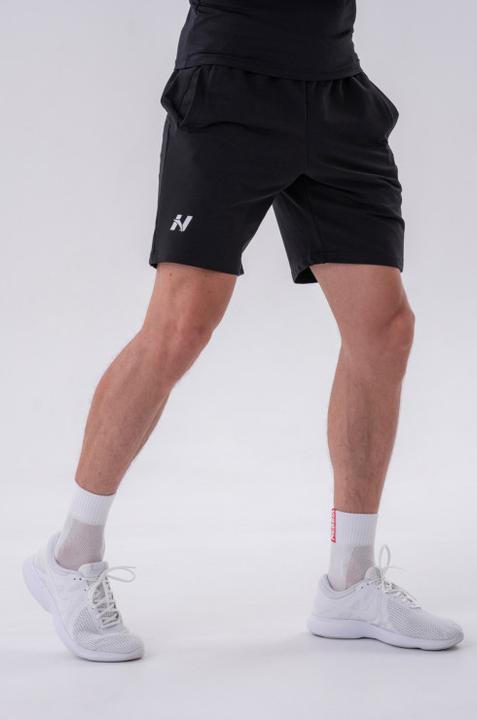 Immagine prodotto Nebbia Pantaloncini dalla vestibilità rilassata con tasche laterali 319 nero (M)