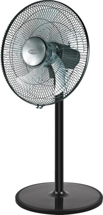 Immagine prodotto Be Cool Ventilatore da piedistallo 50W (Ø x H) 400mm x 1250mm Nero (60 dB)