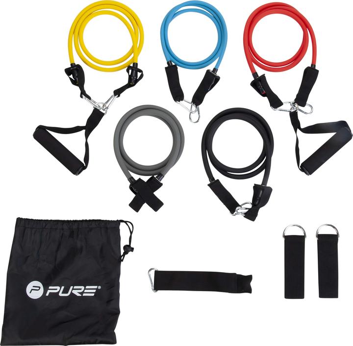 Pure2improve Multi-Funktionales Set (1.20 m, Extra Leicht, Leicht, Mittel, Stark, Extra Stark)