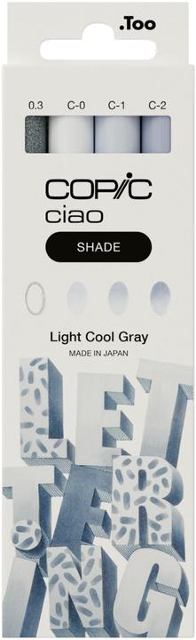 Actual product image Copic CIAO - Brand set (Grey, 0.30 mm, 4 x)
