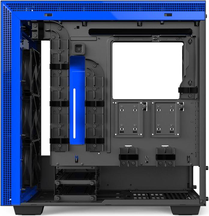 Actual product image NZXT H700i - Blue (ATX, mATX, Mini-ITX, E-ATX)