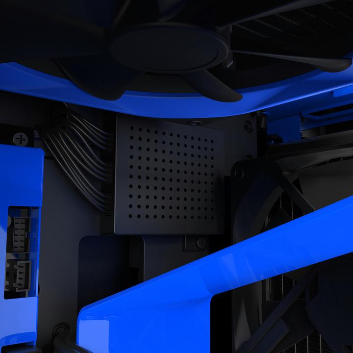Actual product image NZXT H700i - Blue (ATX, mATX, Mini-ITX, E-ATX)