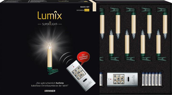 Immagine prodotto Krinner LED Albero di Natale a LED candela Superlight Starter Set (12 x)