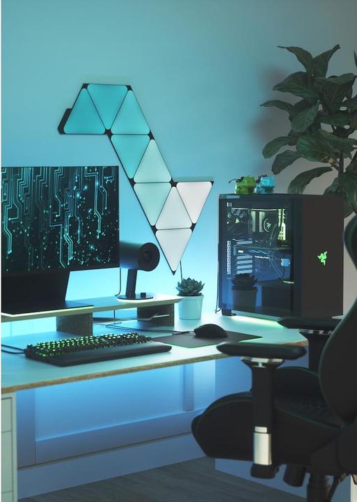 Produktbild Nanoleaf Shapes Ultra Black 9PK Starter (80 lm)