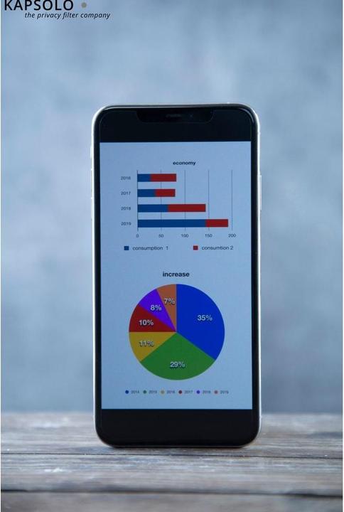 Kapsolo Displayschutzglas - vollflächiges Displayschutz mit abgerundete Kanten - Temperg (10 Stück, Apple iPhone X)
