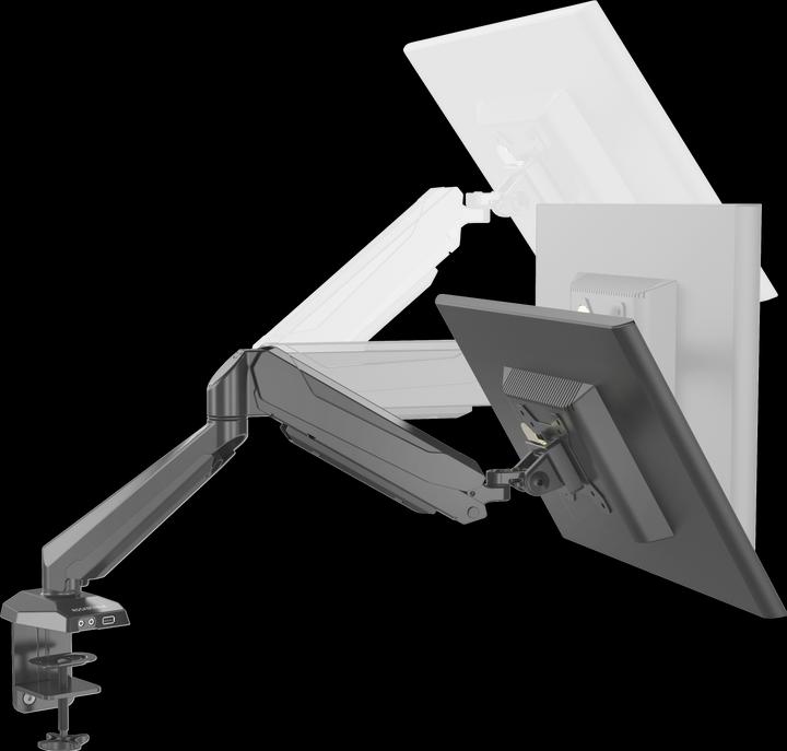 Produktbild Rockstable Prof. Single USB Schwarz (Tisch, 32")