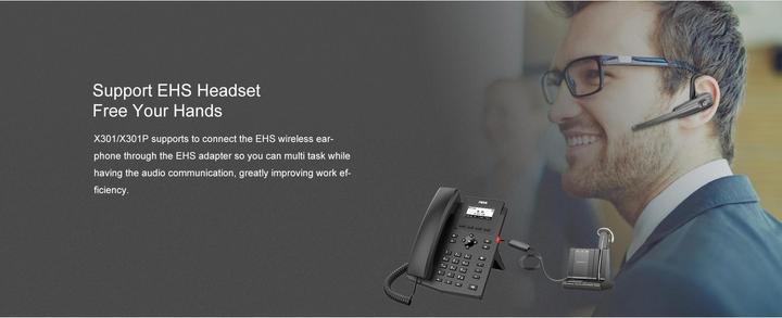 Produktbild Fanvil IP Telefon X301P schwarz
