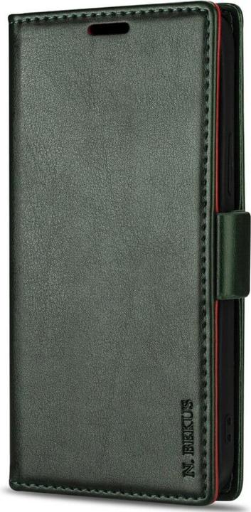 Actual product image N.Bekus iPhone 15 Pro - Flip Case Cover green (Apple iPhone 15 Pro)
