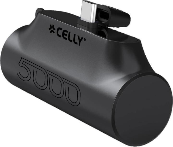 Celly PowerBank Compact Usb-C 5000mAh (5000 mAh, 10.50 W)